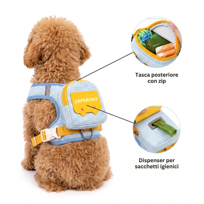 Zainetto adorabile per cani avventura